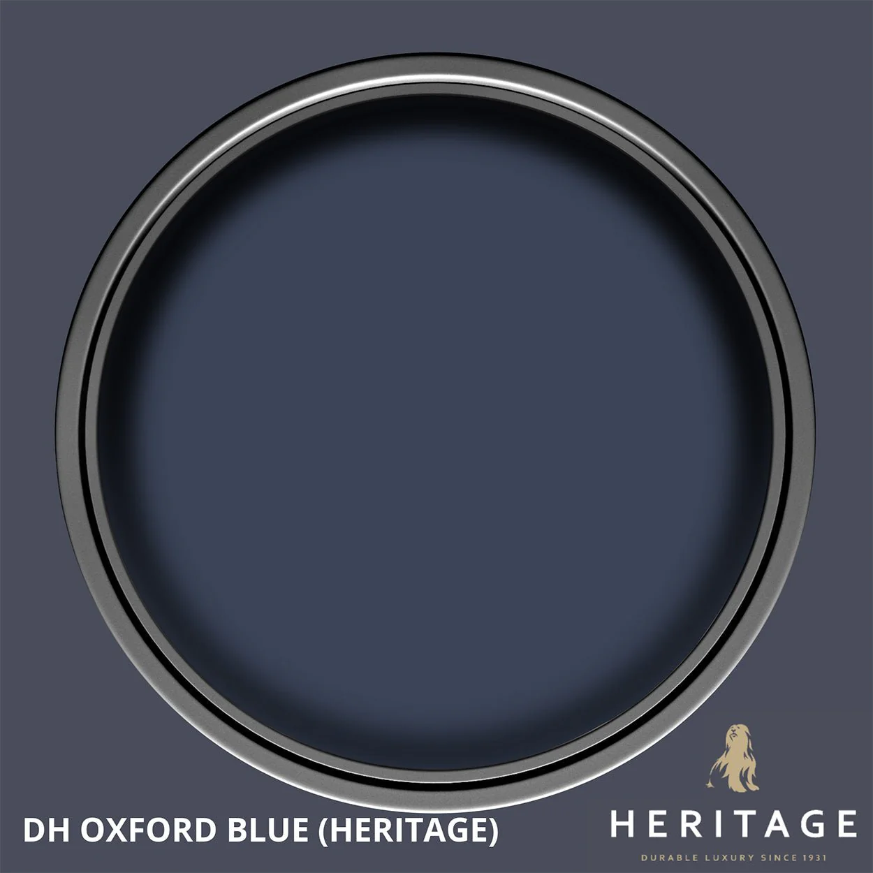 Dulux Heritage Velvet Matt Dh Oxford Blue  1L
