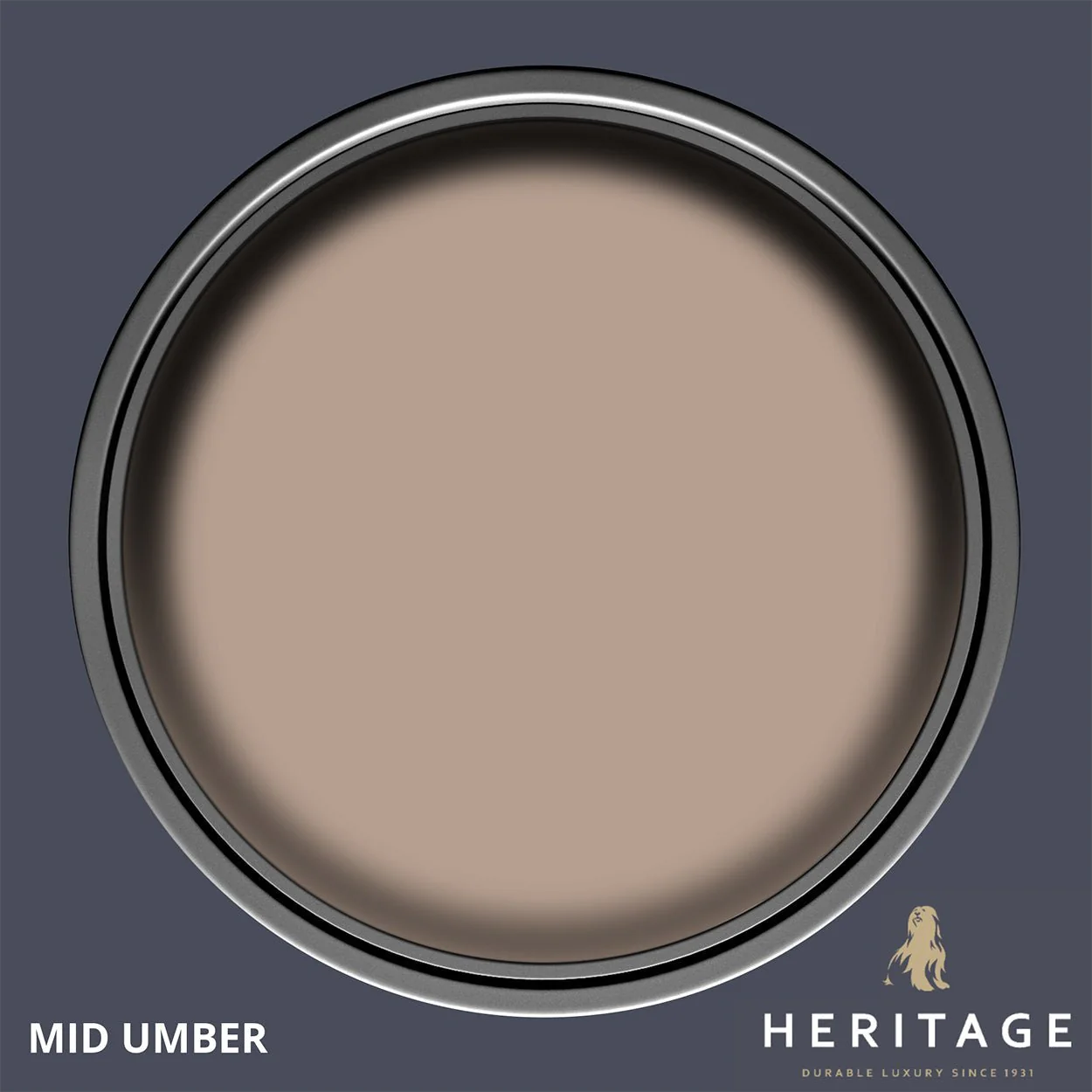 Dulux Heritage Velvet Matt Mid Umber  1L