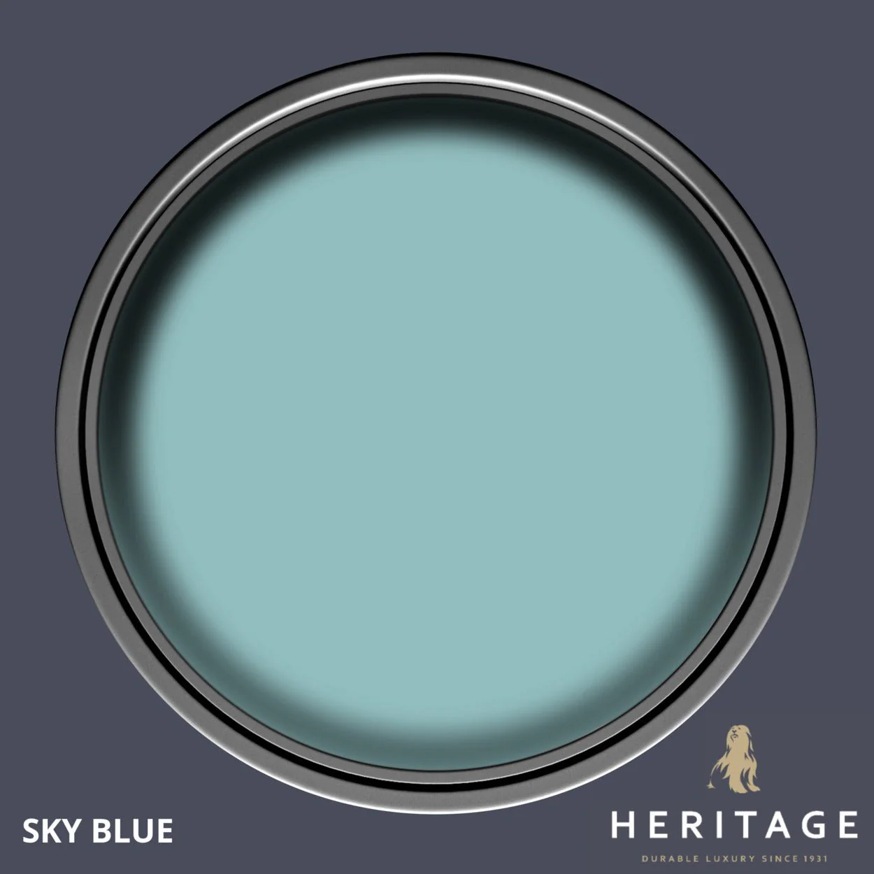 Dulux Heritage Velvet Matt Sky Blue 10L