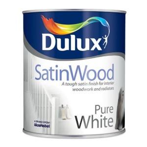 Dulux Stay White with Aquatech Satinwood Paint - 2.5 Li