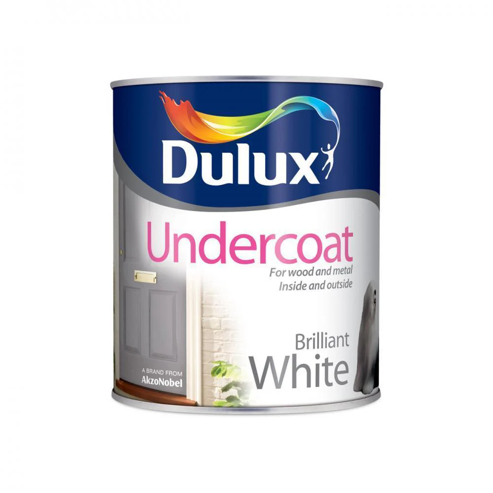 Dulux Undercoat PBW 750ml + 33% Free - Image 2