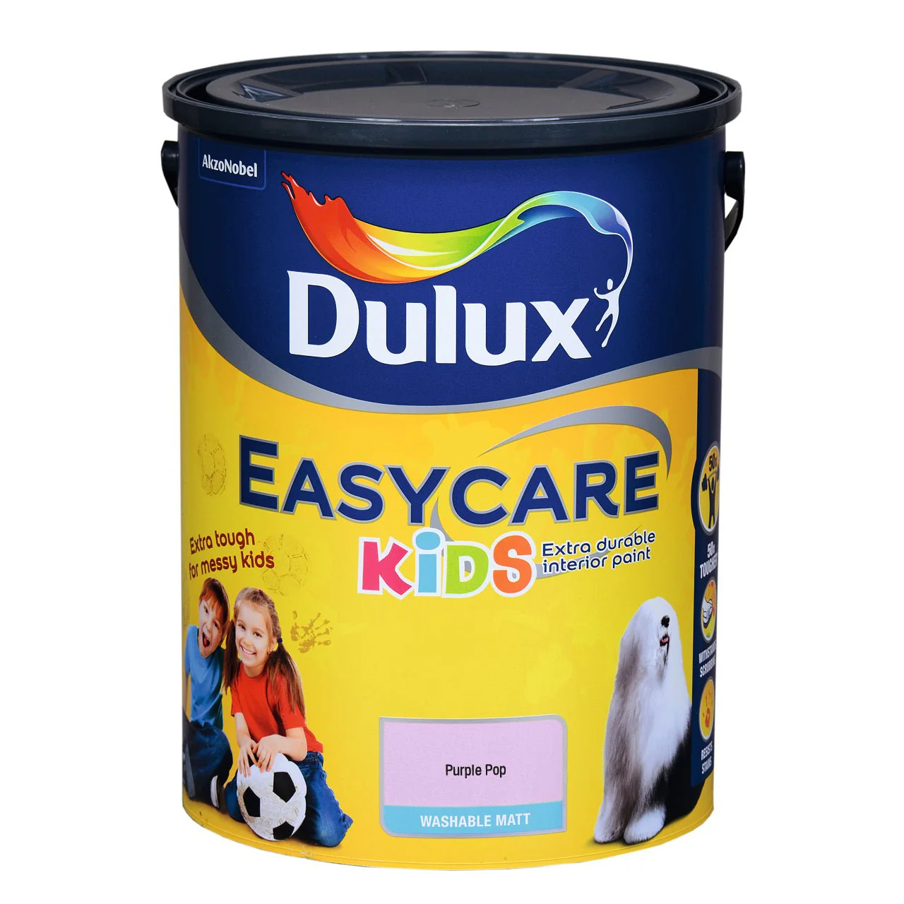 Dulux Easycare Kids 5L Purple Pop - Image 2