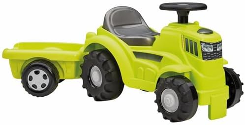 Ecoiffier Farm Tractor with Trailer - Image 3
