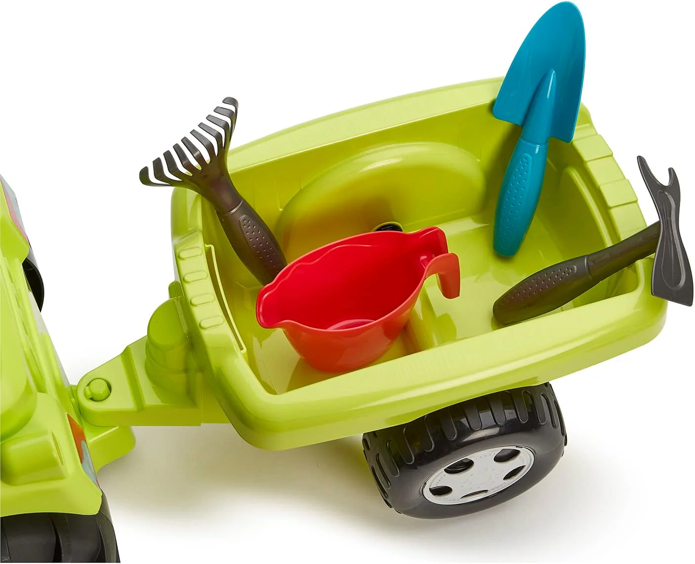 Ecoiffier Farm Tractor with Trailer - Image 5