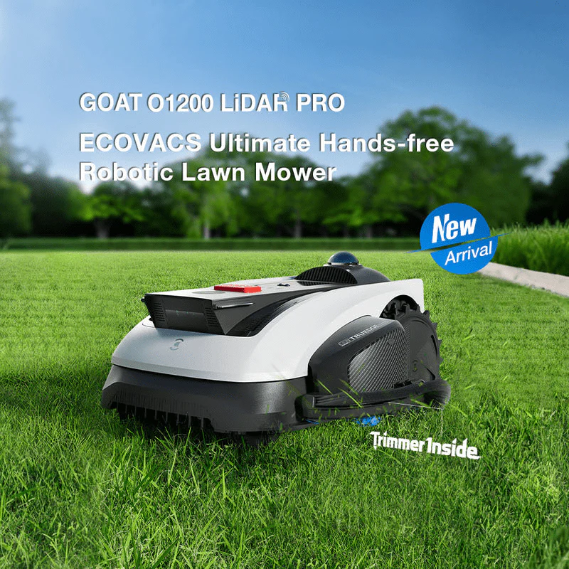 Ecovacs GOAT O1200 LiDAR PRO - Robotic Lawn Mower - Image 3