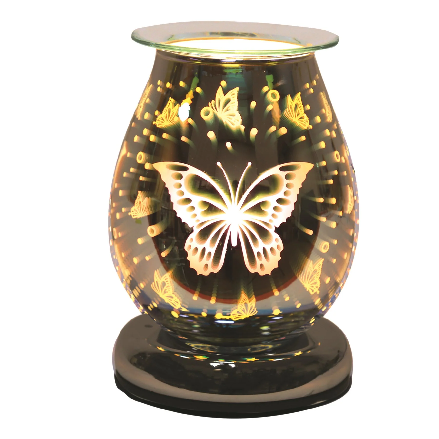 Electric Wax Melt Burner Touch - 3D Butterfly Oval