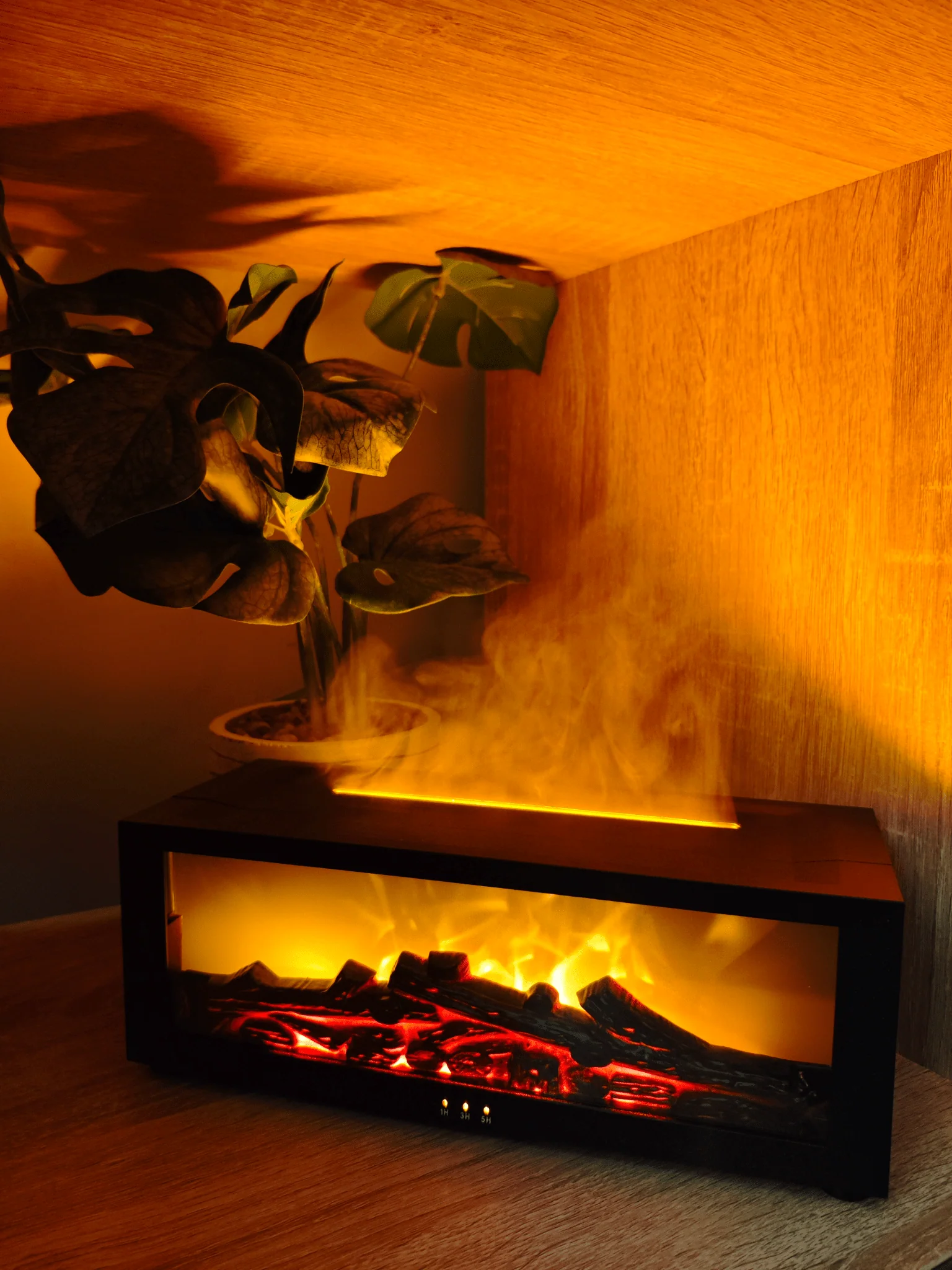 Ember Black Fireplace Aroma Diffuser - Image 2