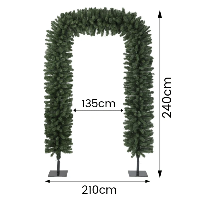 Everland Christmas Deco Arch – 240cm Tall - Image 2