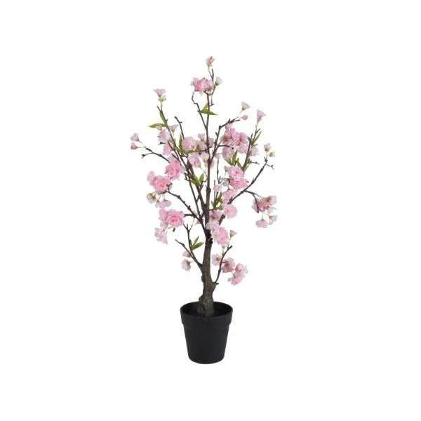 Everlands 80cm Artificial Cherry Blossom Tree - Pink