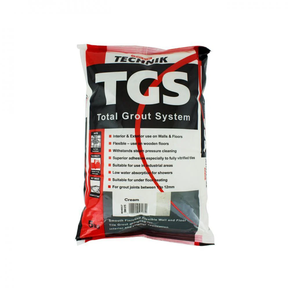 Evo-Stik Technik TGS Total Grout System 5kg - Cream