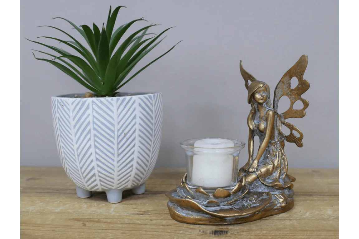 Fairy Tealight Holder 15.5cm - Image 3