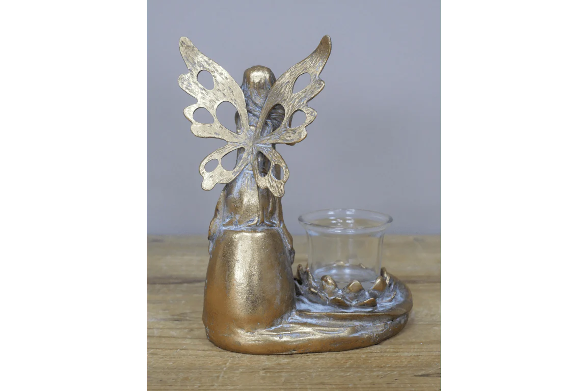 Fairy Tealight Holder 19cm - Image 3