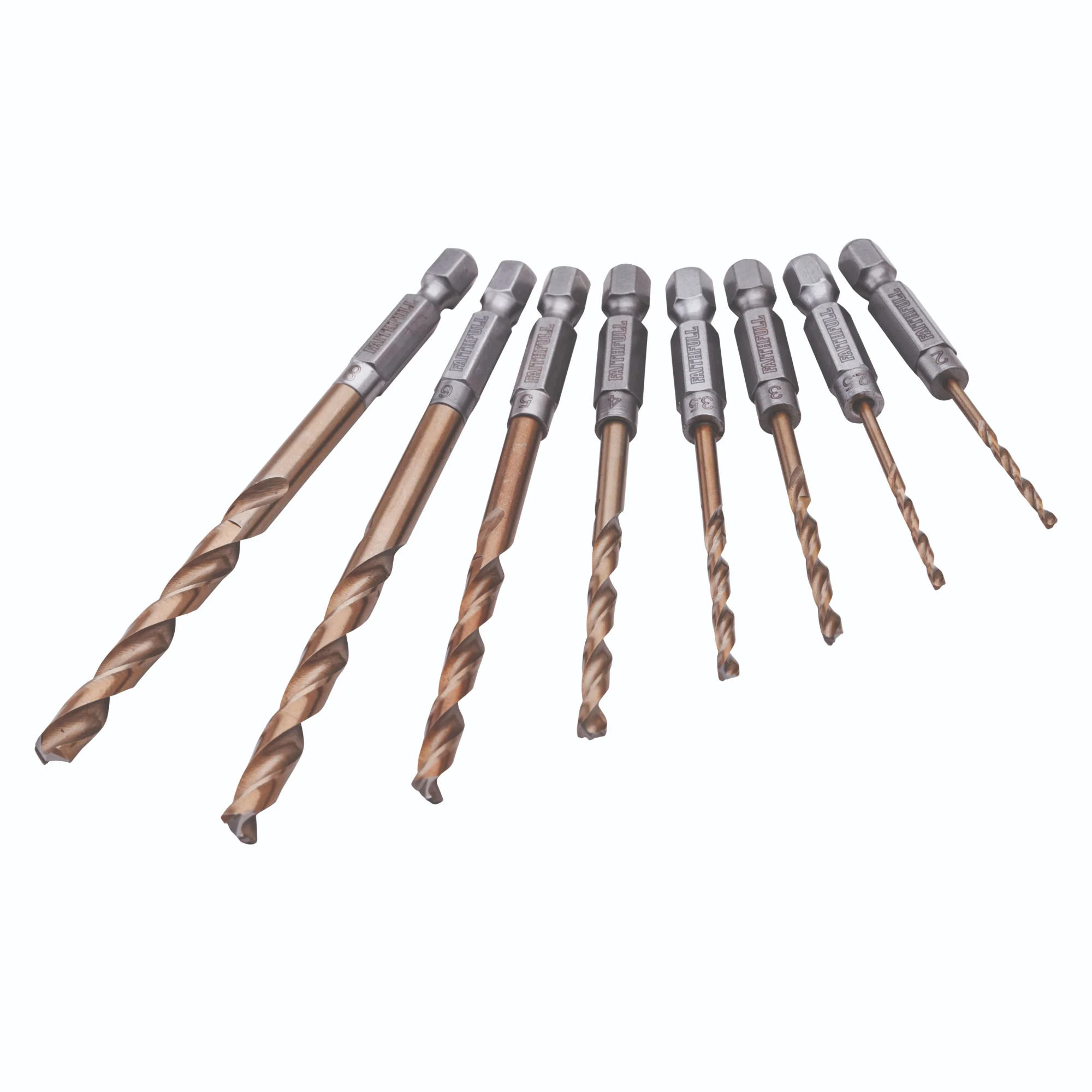 Faithfull Quick Change Impact Driver Drill Bit Set