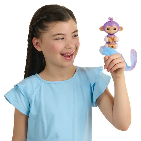 Fingerlings Snuggle Tails Monkey - Coco - Image 2