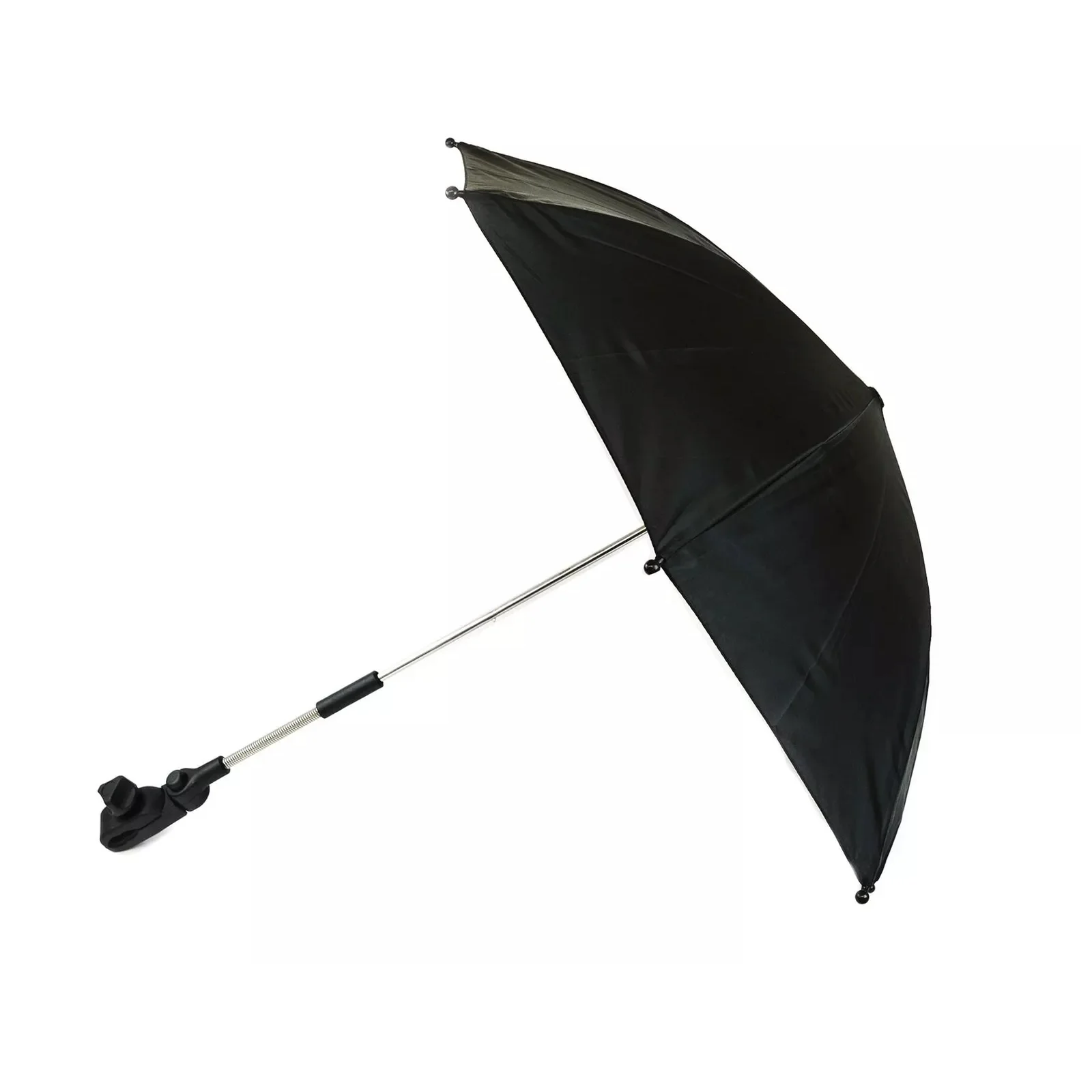 First Steps Black Universal UV Sunshade Pram Parasol