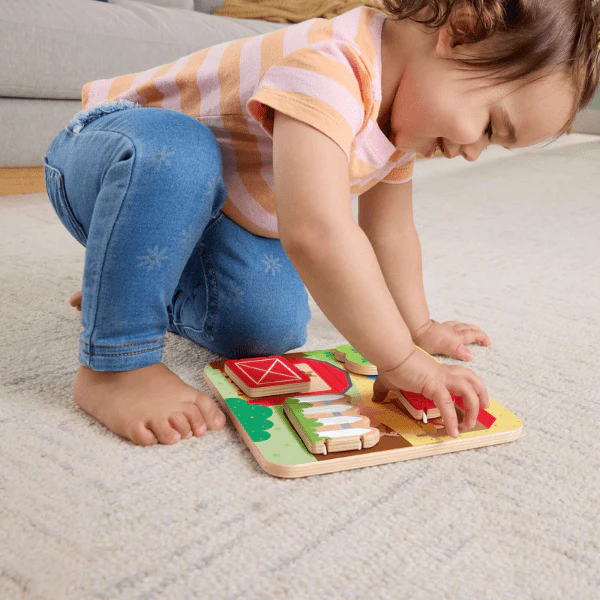 Fisher Price Wooden Farm Animal Board - Image 3