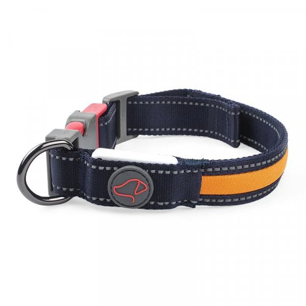 Flash & Go Rechargeable Night Dog Collar Medium (36cm-47cm)