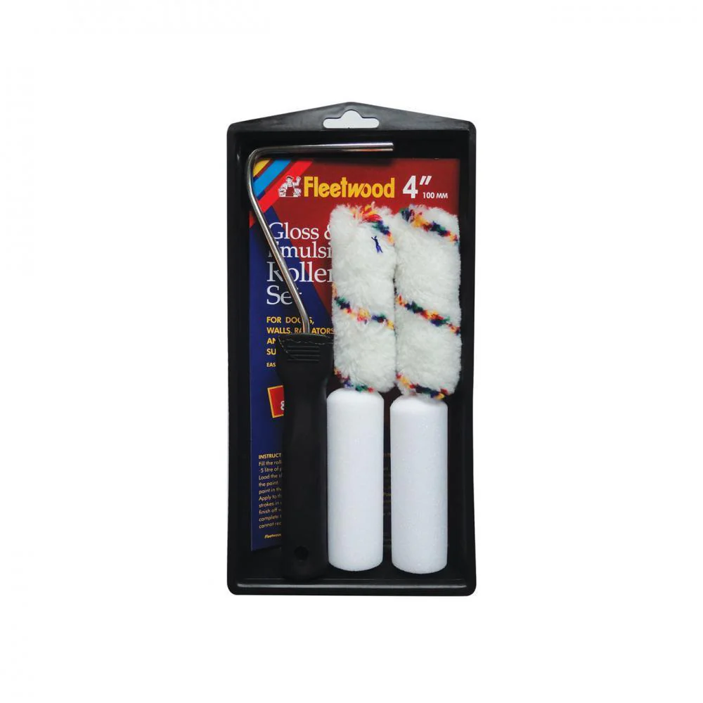 Fleetwood Mini Paint Roller Set - 4in