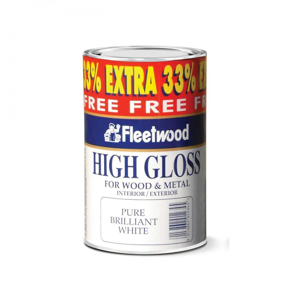Fleetwood Traditional High Gloss Paint - 750ml + 33% Ex - Image 2