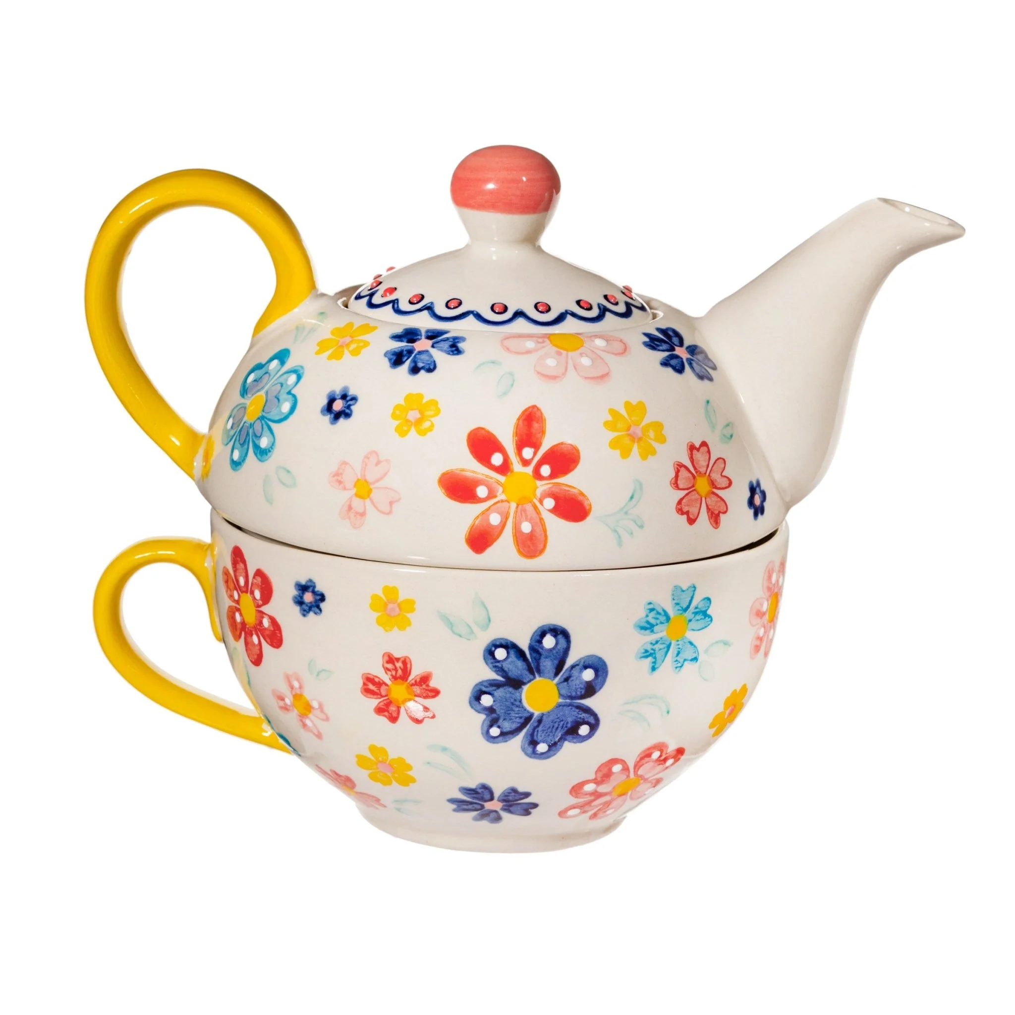 Folk Floral Tea For One - Image 2