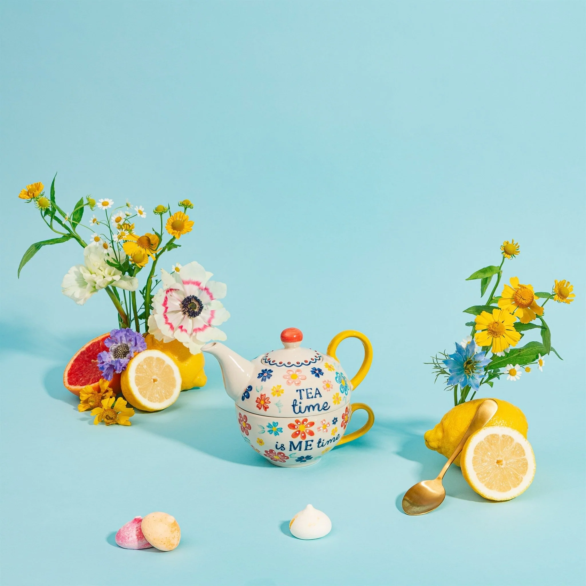Folk Floral Tea For One - Image 4