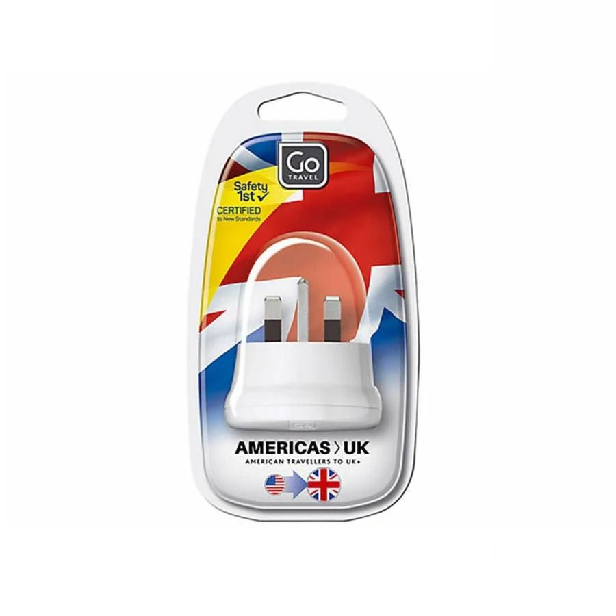 GO Plug Travel Adapter USA to UK
