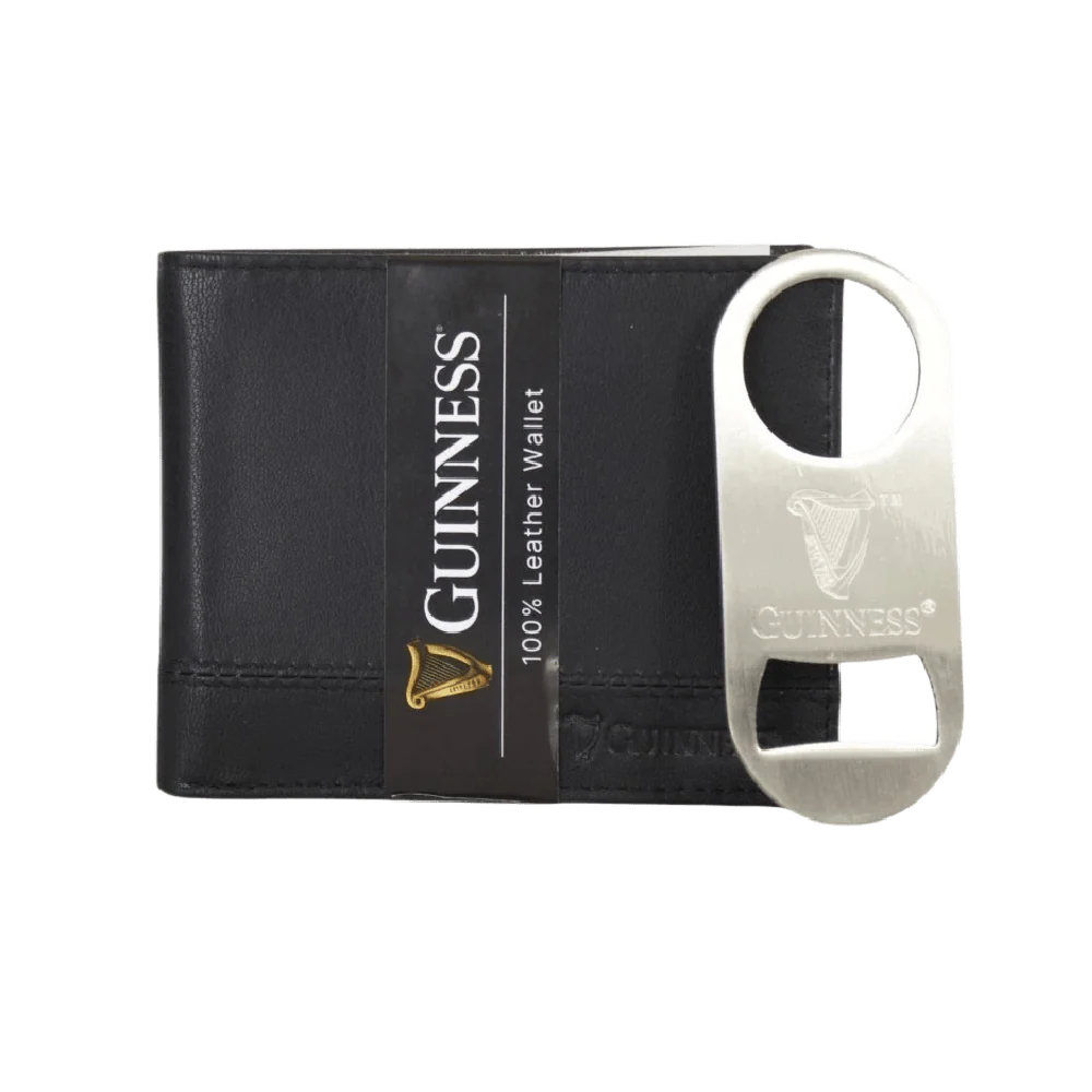 Guinness Leather Wallet & Bottle Opener Gift Set - Image 3