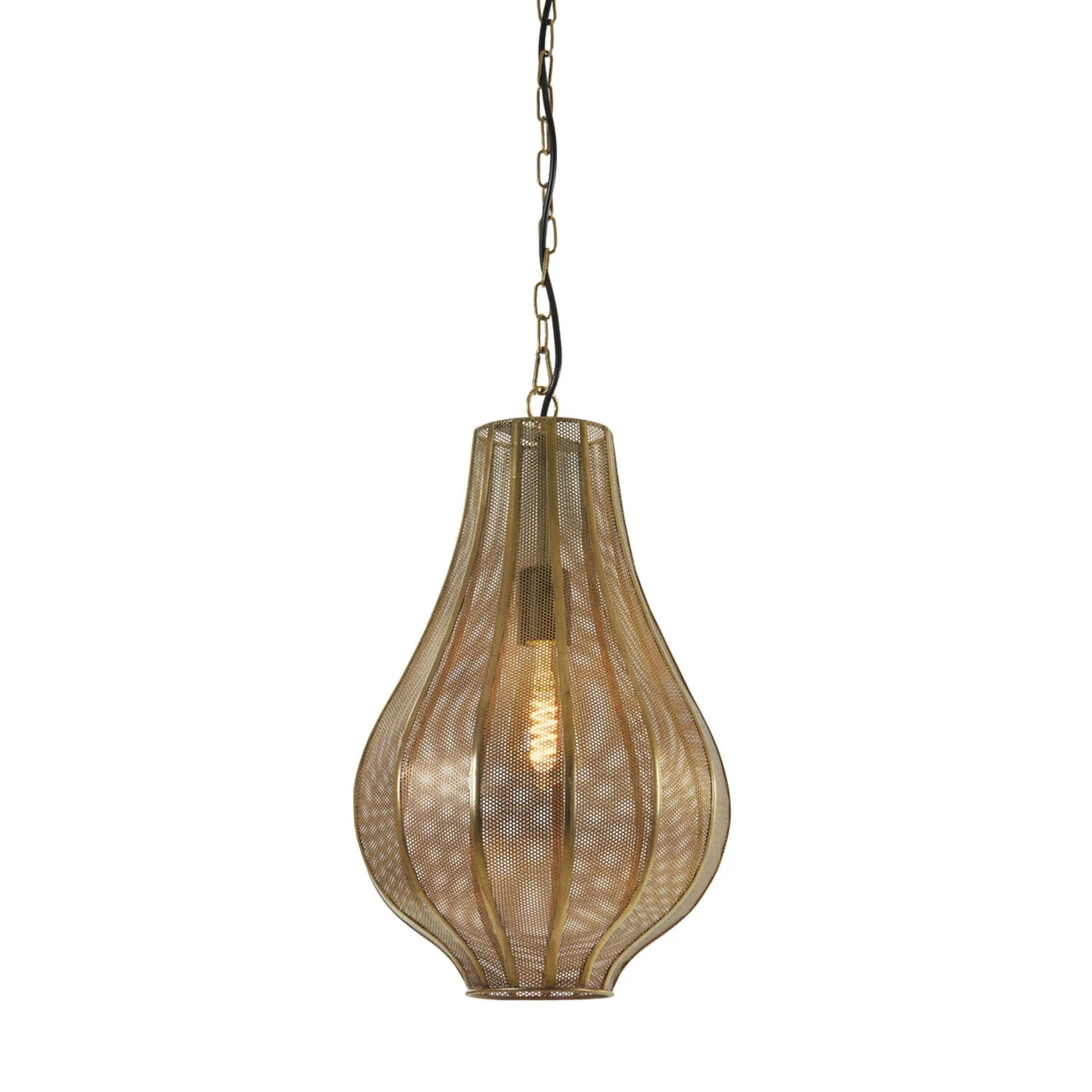 Hanging Pendant 29 x 48.5cm MICHA Gold - Image 4