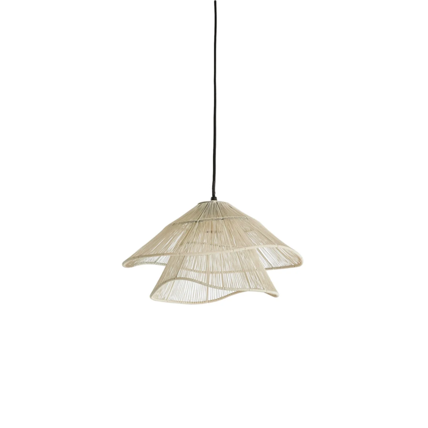 Hanging Pendant 36 x 29cm ALAMEDA Cream