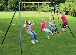 Hedstrom Neptune Double Swing & Glider Set - Image 2