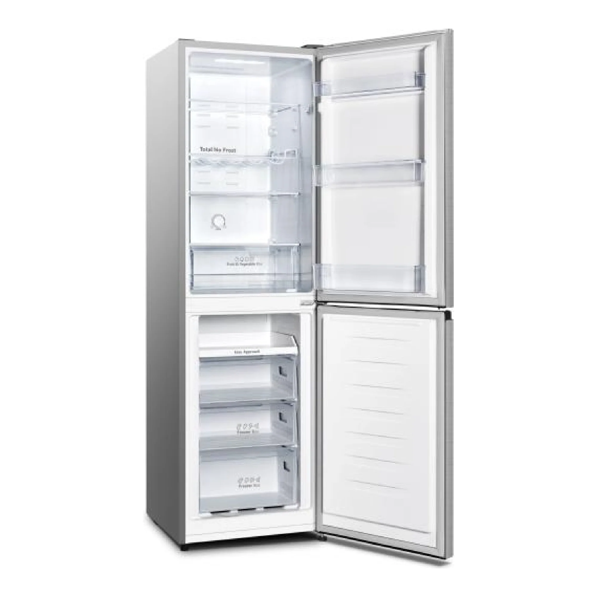 Hisense Freestanding Fridge Freezer | Stainless Steel - Image 5
