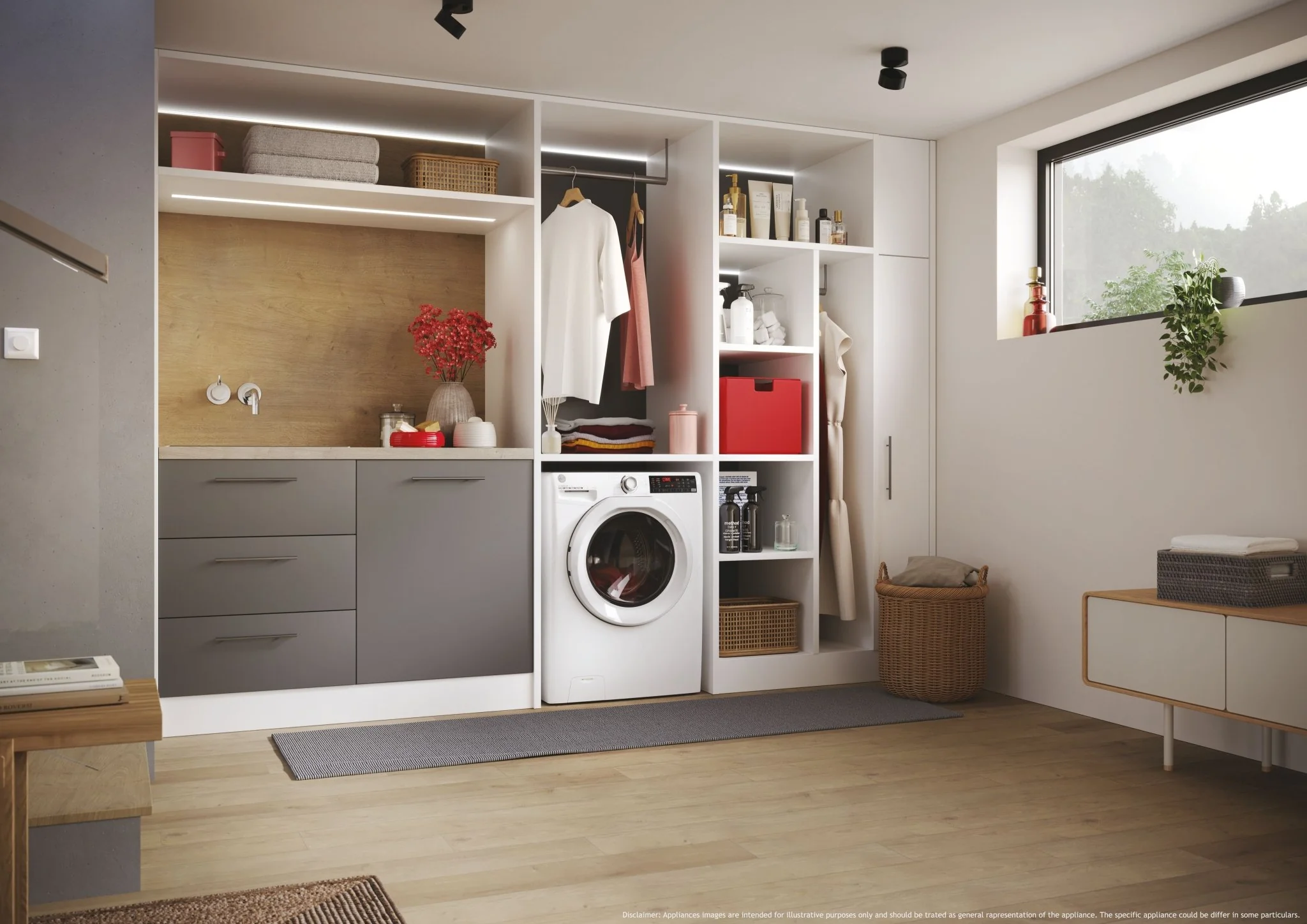 Hoover Freestanding 8kg Washing Machine | H3WPS486TAM6-80 - Image 11