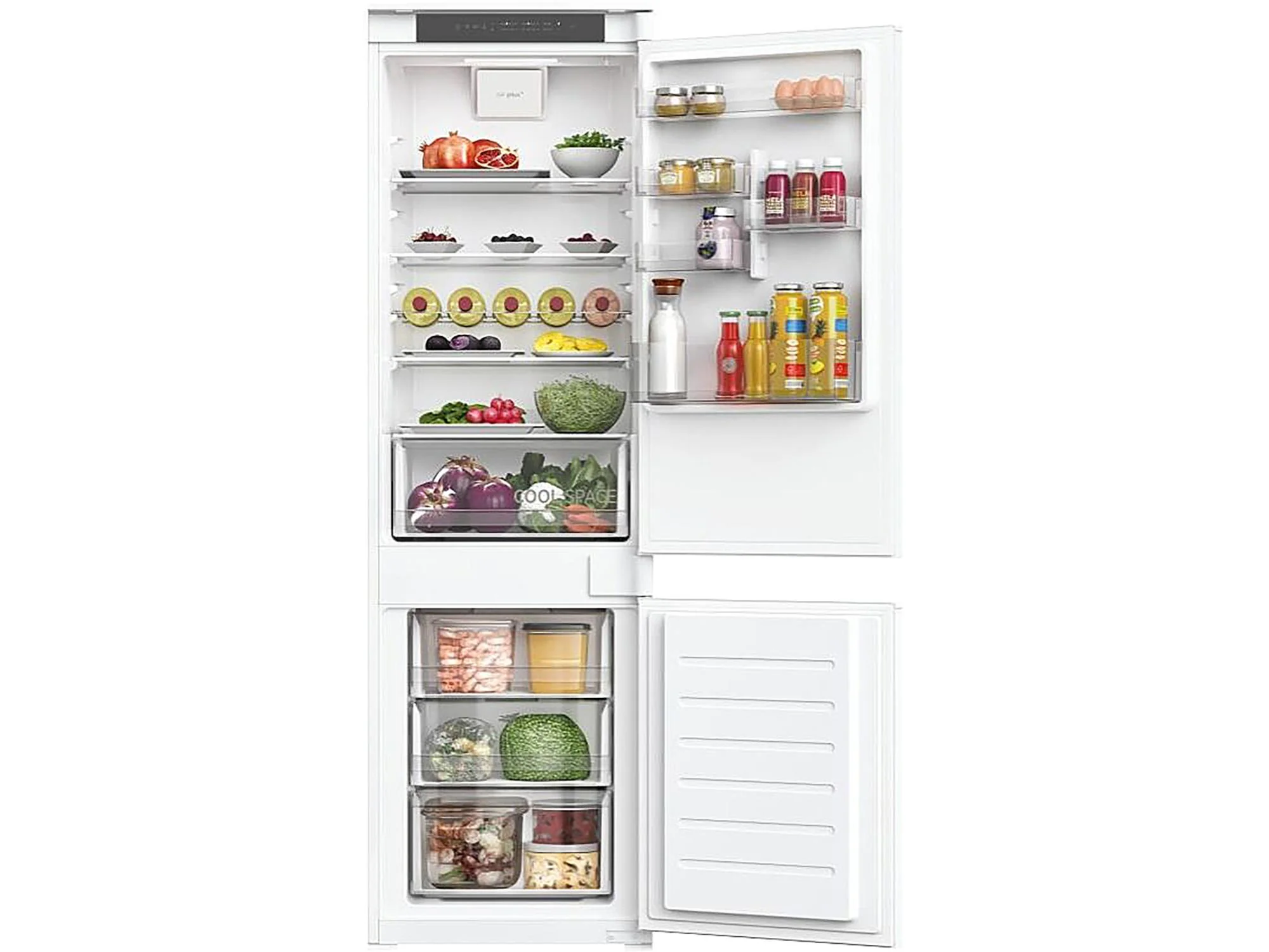 HOOVER HFTNF5518EW Integrated 70/30 Fridge Freezer