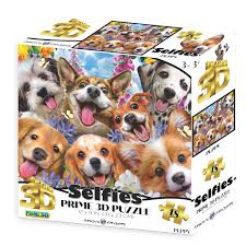 Howard Robinson: Puppy Selfie 48Pce 3D Puzzle