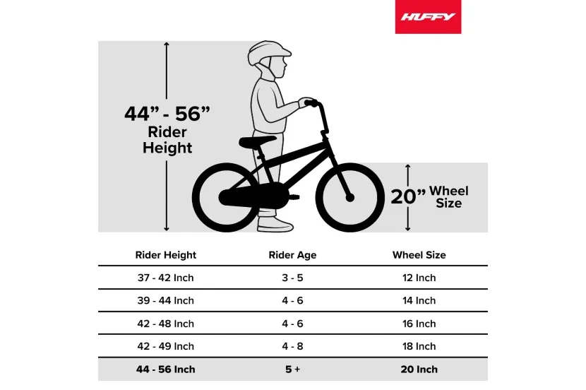Huffy Pro Thunder 20" Bike - Acid Green - Image 6