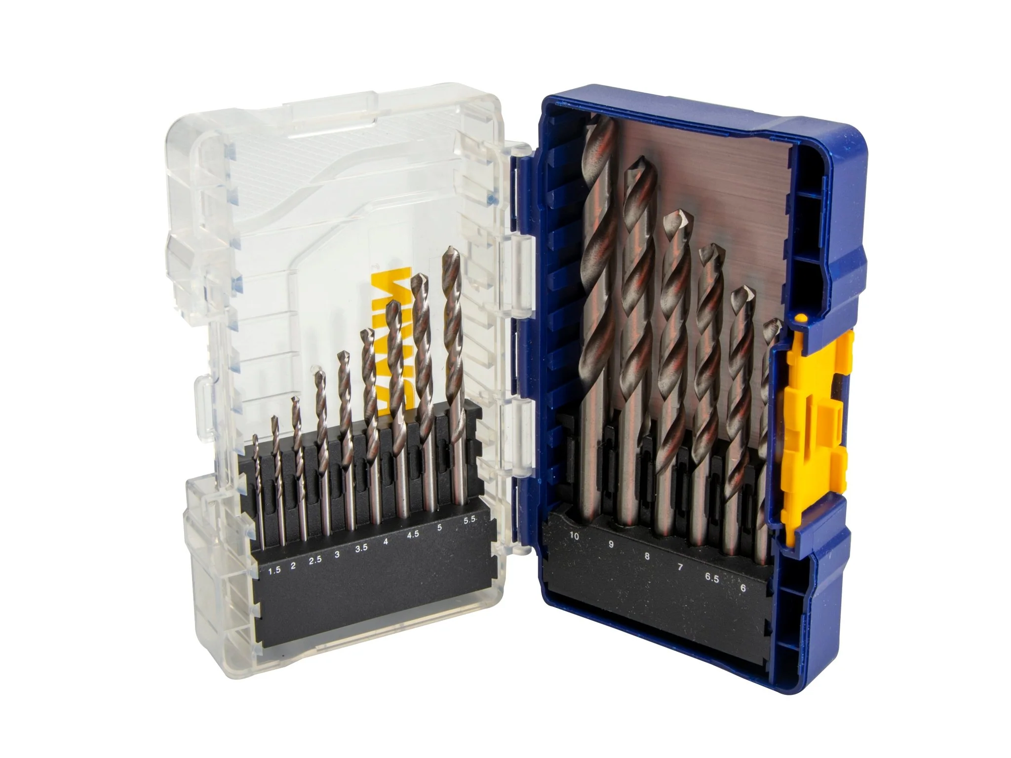 Irwin HSS Titanium Metal Drill Bit Set, 13 Piece