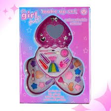 It's Girl Stuff - 3 Tray Make Up Set With Mirror