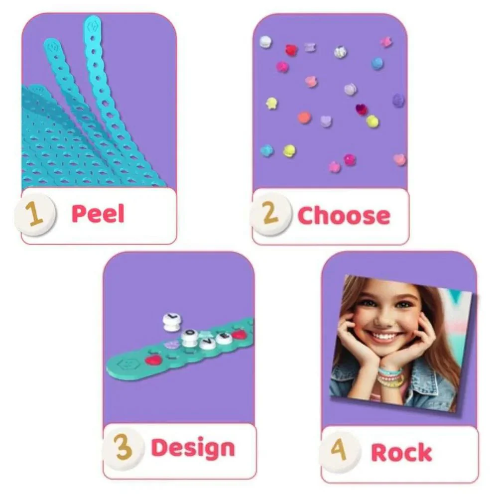 Jelly Bands Cotton Candy Scented Peel Away Bracelets - Image 5