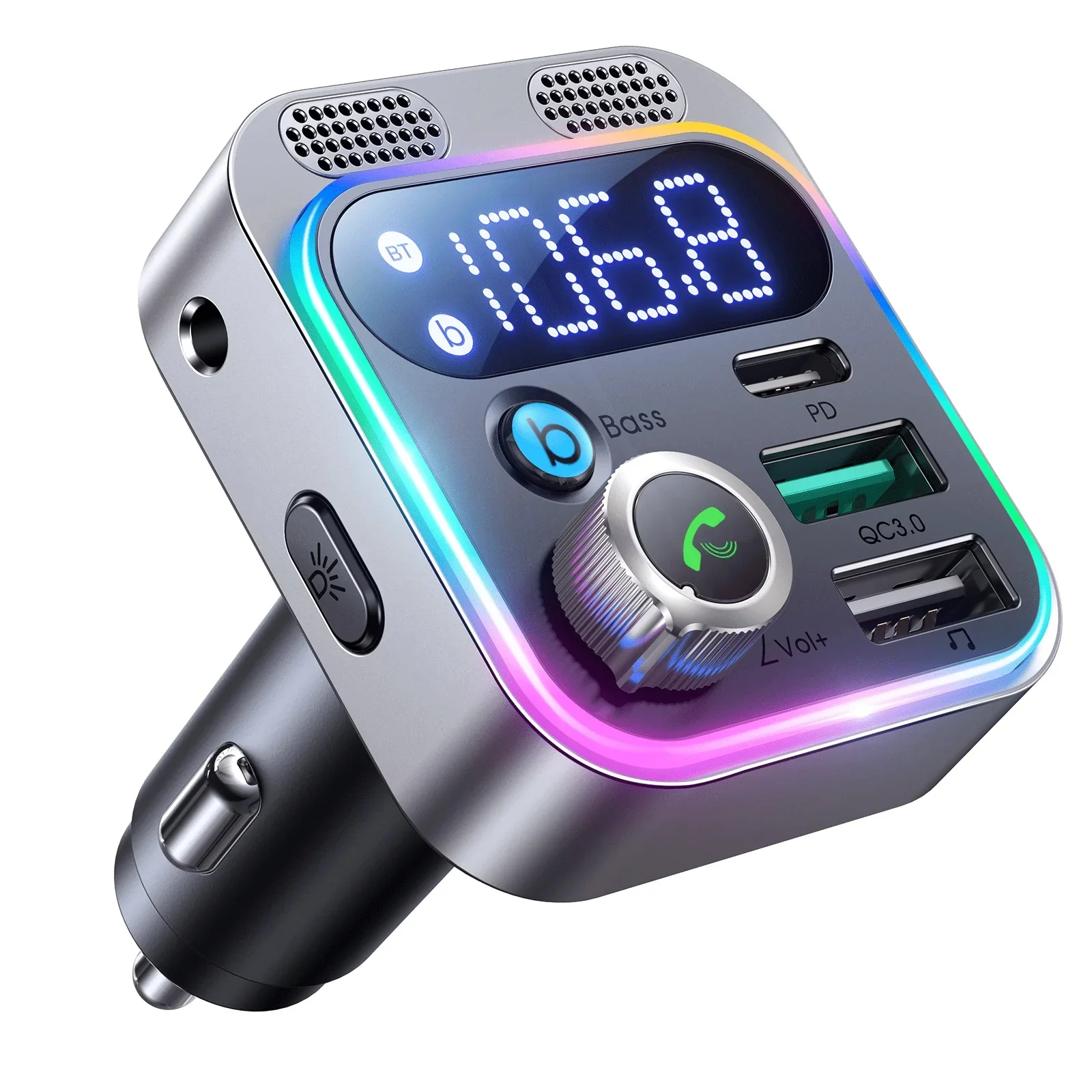 Joyroom CL16 48W Car Wireless FM Transmitter Black