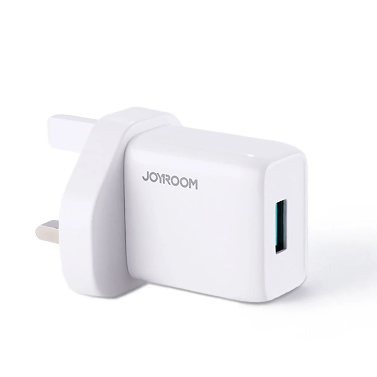 Joyroom USB Fast Charger 2.1 Amp Single White