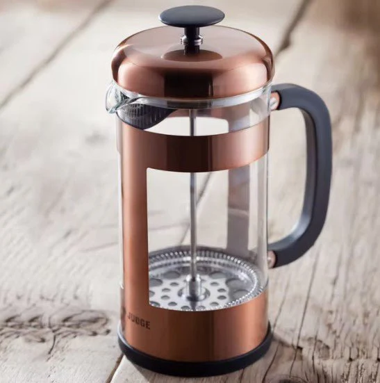 Judge Coffee Glass Cafetiere 8 Cup/ 1L Copper - Image 3