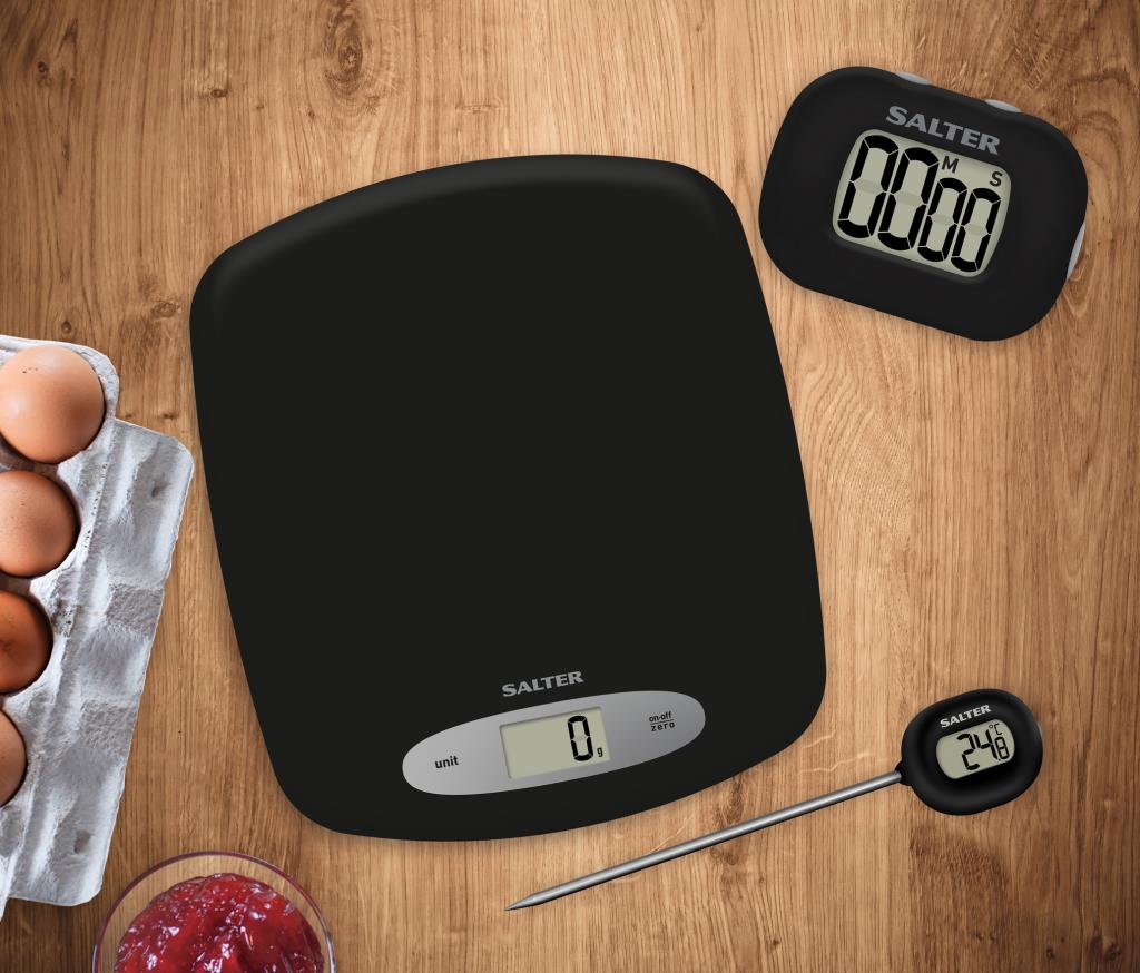 Kitchen Set - Digital Scale, Easy-Read Timer & Instant Read Thermometer - Image 3