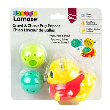 Lamaze Crawl & Chase Pug Popper