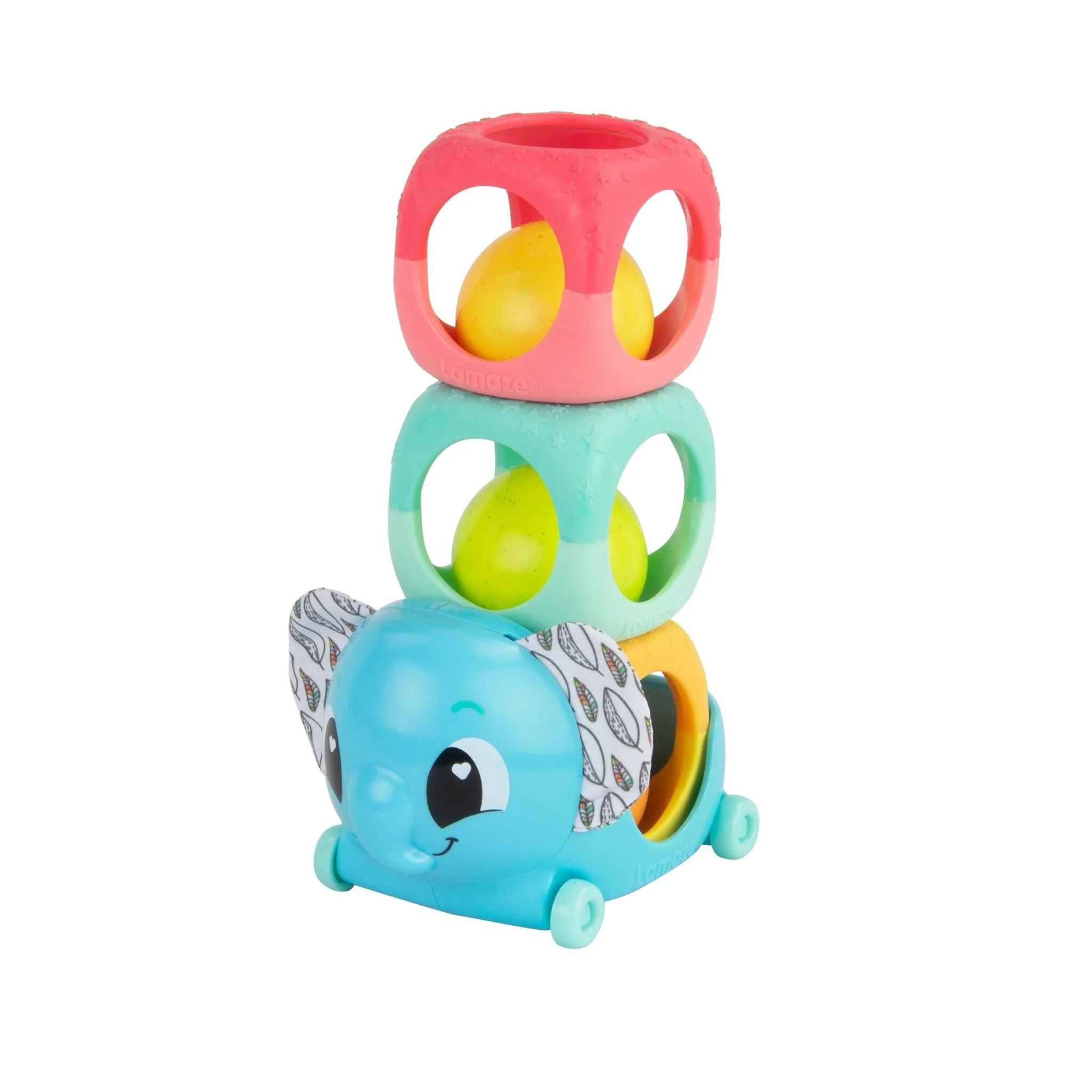 Lamaze Stack Rattle & Roll Block Set - Image 2