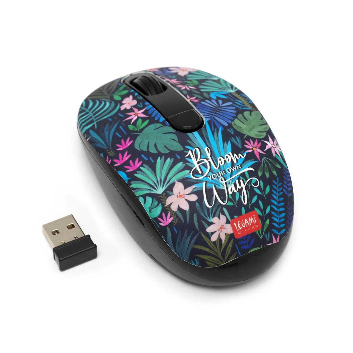 Legami Wireless Mouse with USB Receiver - Flora - Image 2