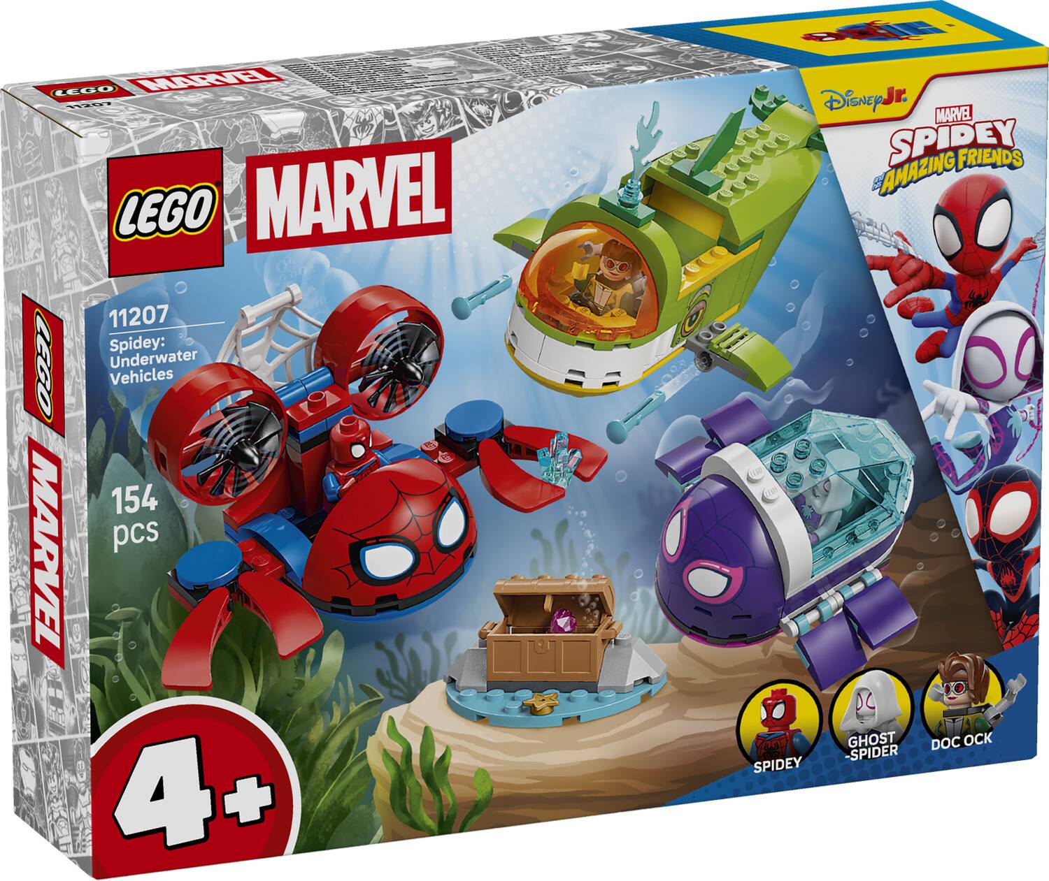 Lego 11207 Spidey Underwater Vehicles