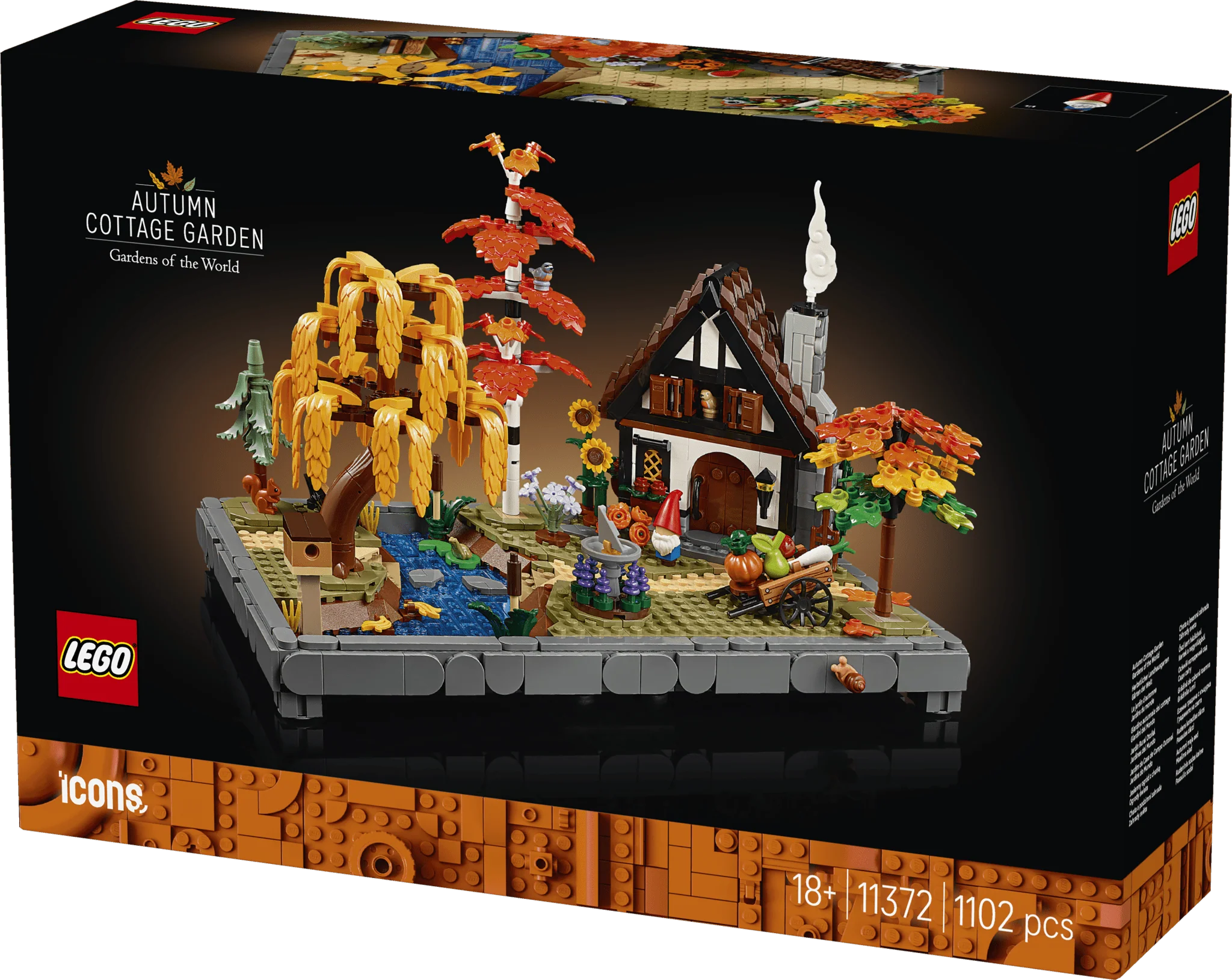 Lego 11372 Autumn Cottage Garden