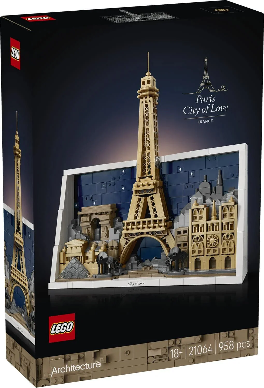 Lego 21064 Architechture Paris
