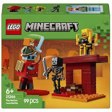 Lego 21266 Minecraft The Nether Lava Battle