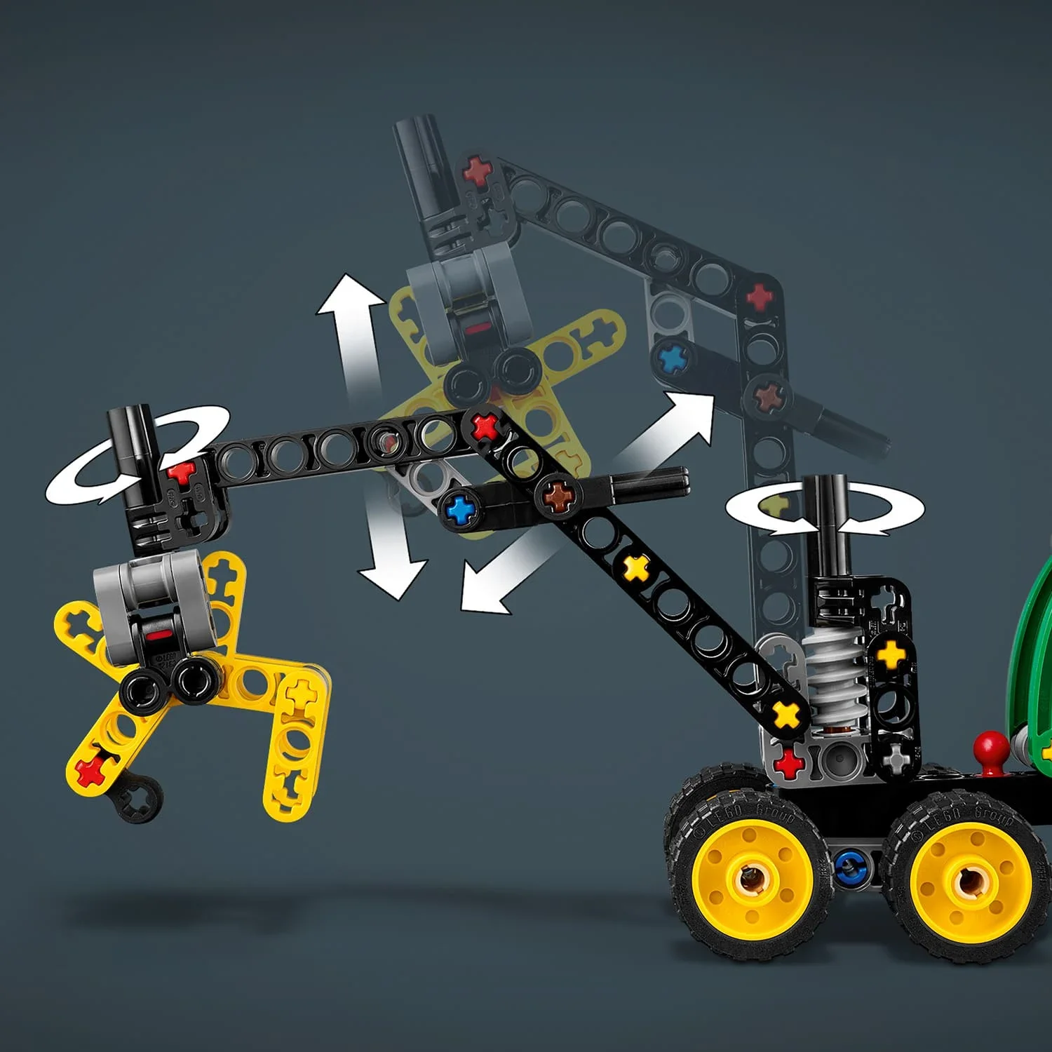 Lego 42218 Technic John Deere 1470H Wheeled Harvester - Image 3